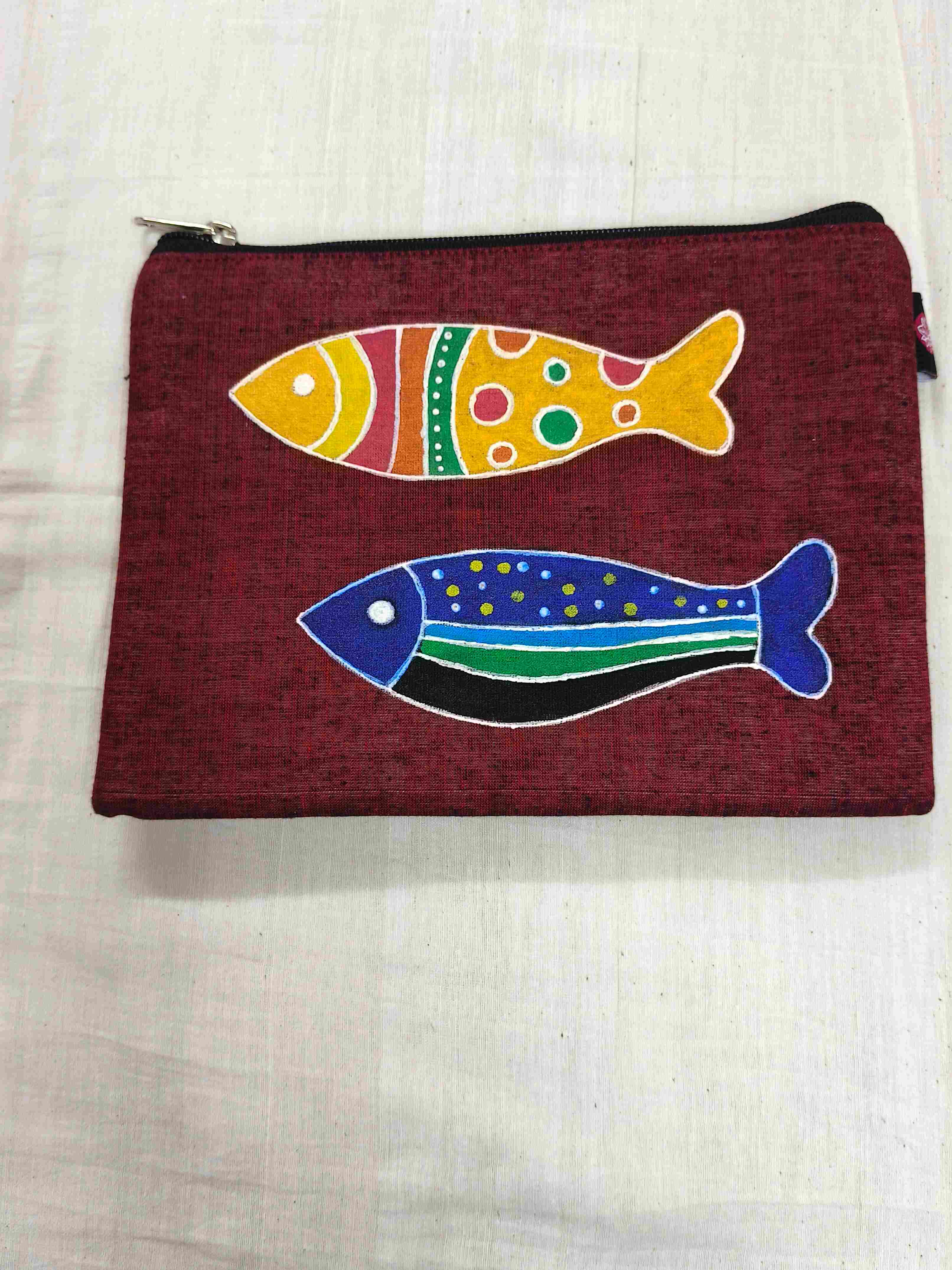 Handpainted Pouch